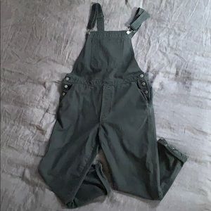 Gap Black Denim Overalls
